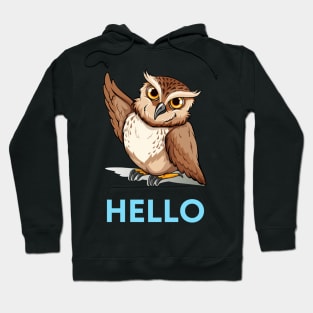 Owl hello Hoodie